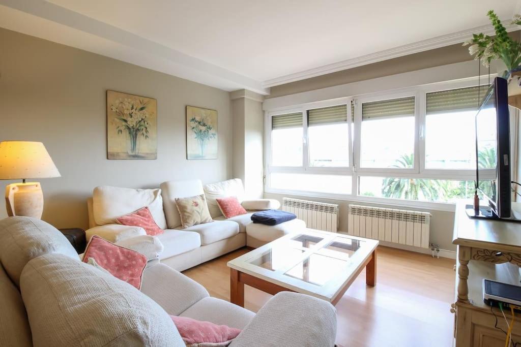 Apartamento Frente Al Sardinero Santander Bagian luar foto